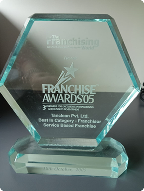 Tanclean - Service based Franchise Awards 2005