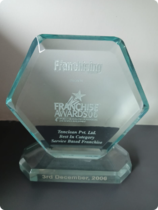Tanclean - Service based Franchise Awards 2006
