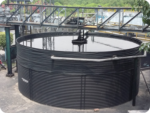 1st clarifier Tank