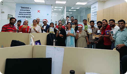 Christmas Celebration At Office